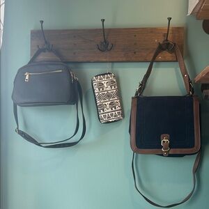 Crossbody bags x 2 and New Wallet